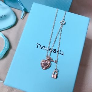 Tiffany's classic Element, the Little Key of Love, rose gold